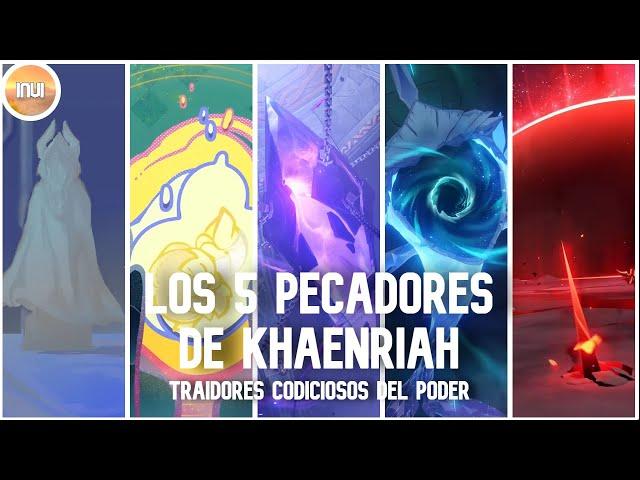 Los 5 pecadores de Khaenriah. Traidores codiciosos de poder - Invi || Genshin impact teorias