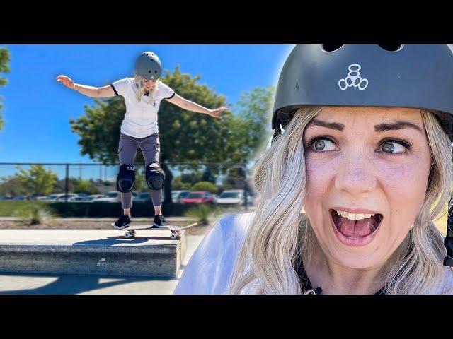 HOW TO RIDE OFF A CURB BEGINNER SKATEBOARD LESSONS | POSER to PRO ep 1.