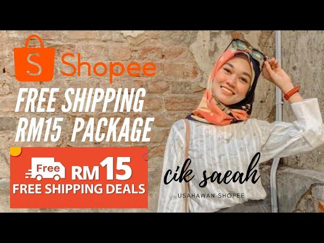 FREE SHIPPING RM15 SHOPEE - CIRI-CIRI DAN CARA APPLY (BEGINNERS)