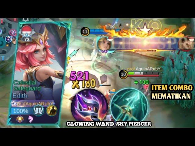 EDITH EXPLAINER COCOK PAKAI BUILD BURST DAMAGE PATCH TERBARU #mlbbnextcreator