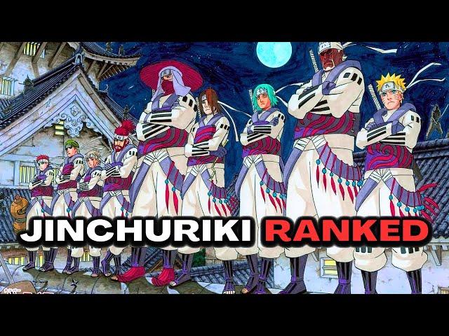 Ranking All 19 Jinchuriki From Weakest to Strongest