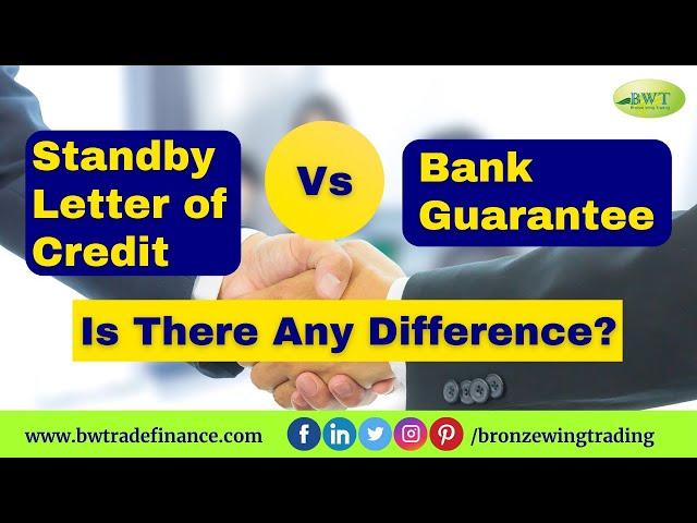 Standby LC vs Bank Guarantee | What is SBLC | What is Bank Guarantee | Payment Guarantee