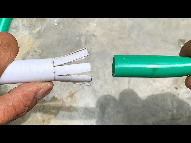 Why Didn't I Know This Trick Before! How To Connect A Water Hose To A Pvc Pipe Without Using Glue