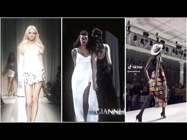 Iconic runway moments TikTok️‍