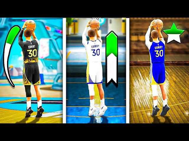 USING EVERY JUMPSHOT METER with 99 3PT RATING (NBA 2K23)