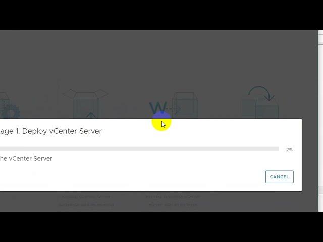 vSphere 7.0 - Installing VMware vCenter Server Appliance (VCSA) 7.0.3 - Arabic