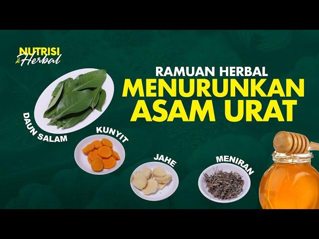 Mudah & Murah, Racik Ramuan Herbal Untuk Menurunkan Asam Urat | Nutrisi & Herbal #22