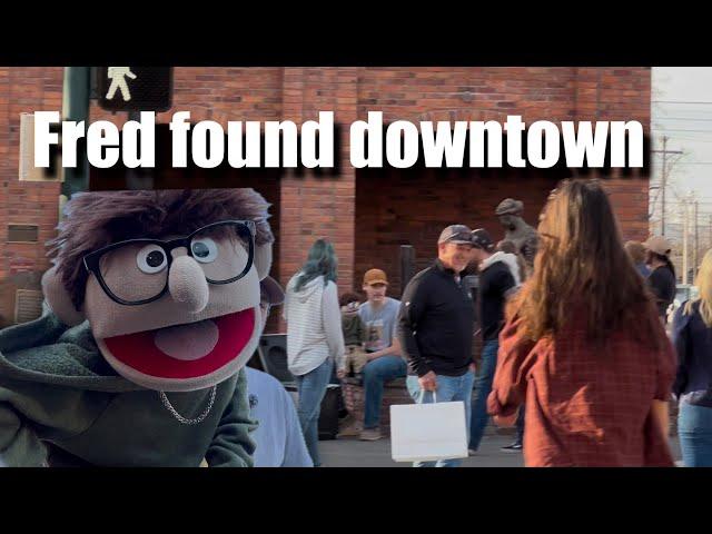 Vlog day 32 - Fred found Downtown