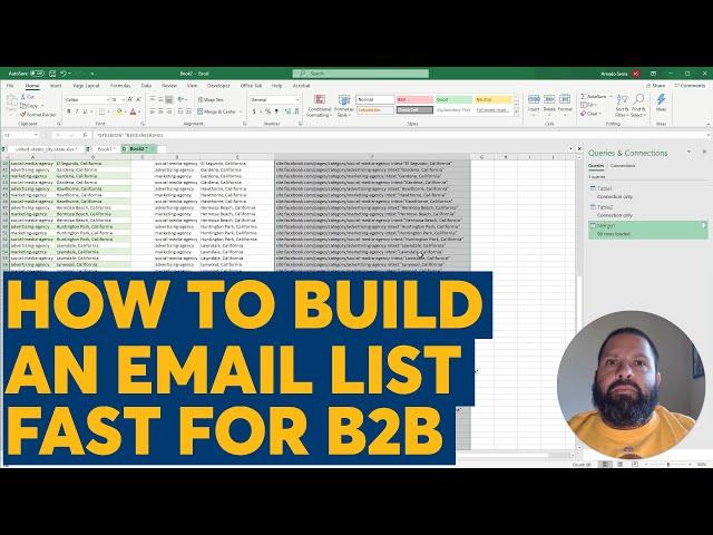 How To Build An Email List Fast for Your B2B Services