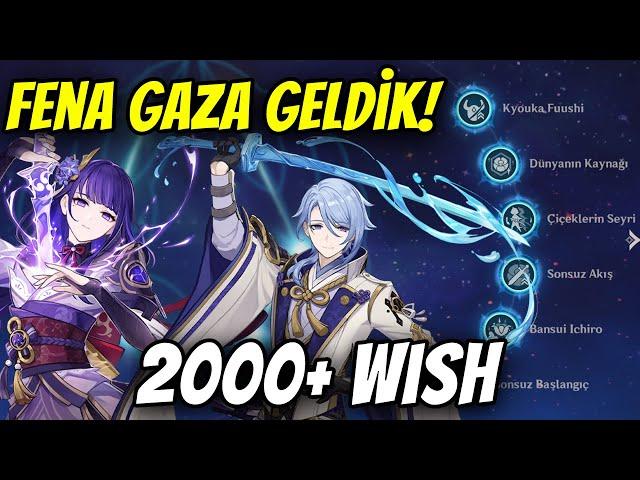 NEDEN O SON ONLUYU ATTIM Kİ? | Raiden Shogun & Ayato Wishleri | Genshin Impact Türkçe