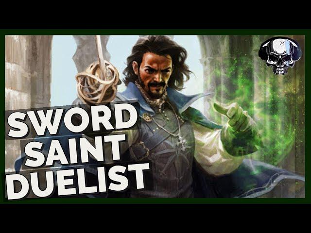 Pathfinder: WotR (Beta) - Sword Saint Duelist Build (SwordSaint 9/Duelist 10/Vivisectionist 1)