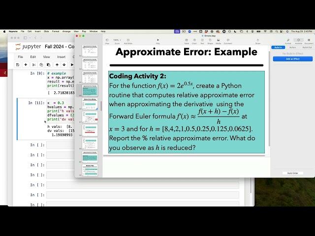 lecture 4 - Errors 2