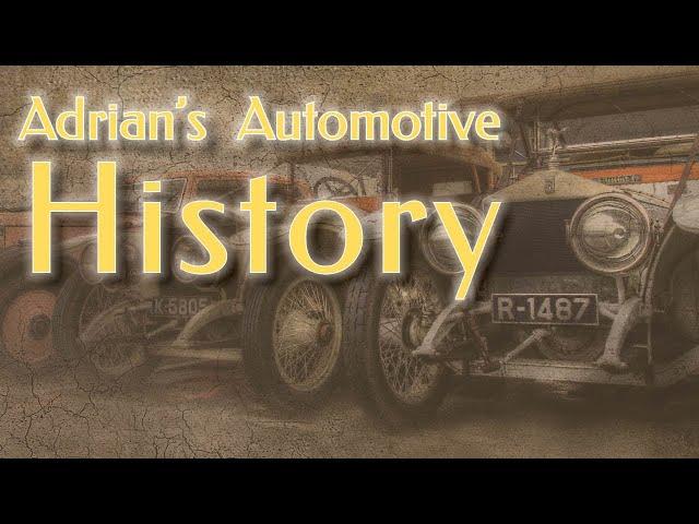 Adrian's Automotive History | Hometown History