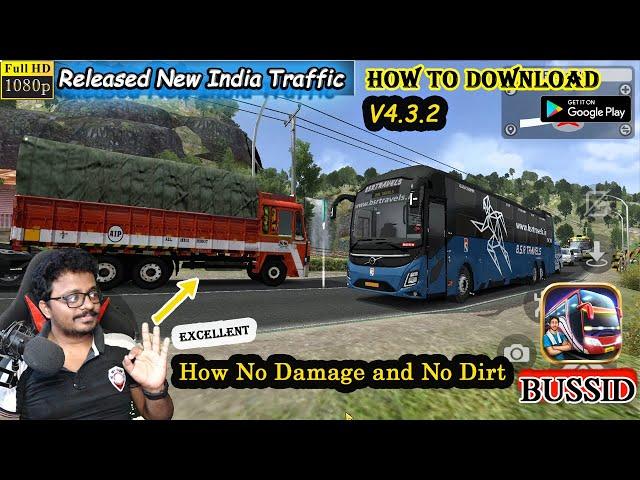 How to Install India Traffic Also Install No Damage and No Dirt Mod in BUSSID V4.3.2  in Telugu