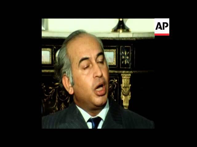 SYND 1-8-71 AN INTERVIEW WITH ALI BHUTTO