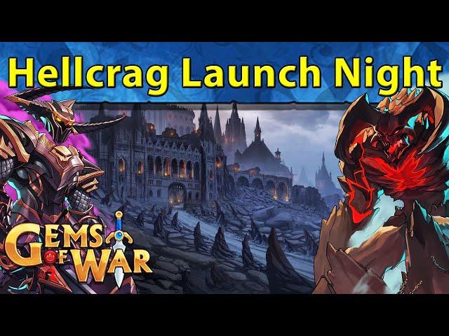 Gems of War: Hellcrag Kingdom Launch Night | Live Stream