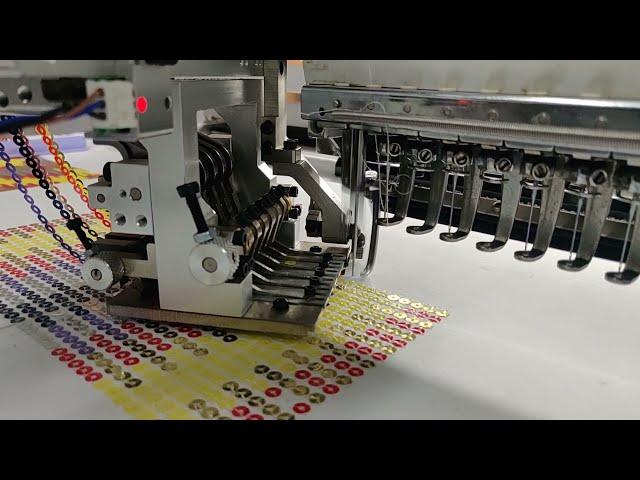 BABA High Speed Single Head Computerised Embroidery Machine with 6 Sequin Device