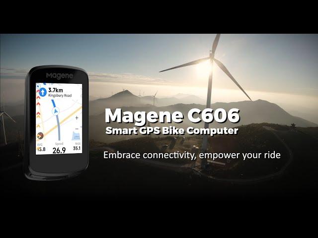 Magene C606 Smart GPS Bike Computer: Embrace Connectivity, Empower your Ride