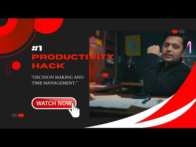 Project Management Productivity Hack on Time Management | NiksProjects
