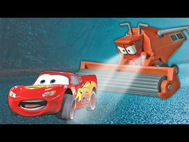 PIXAR CARS HORROR STORIES in BeamNG.drive with Lightning McQueen!