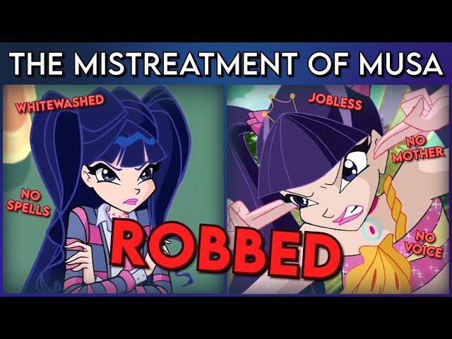 Winx Club | Musa being ROBBED and mistreated! [Extended Compilation]