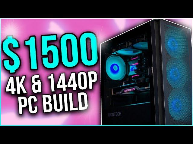 BEST: $1500 Gaming PC Build in 2024 [ 4K & 1440p Ultra ] 