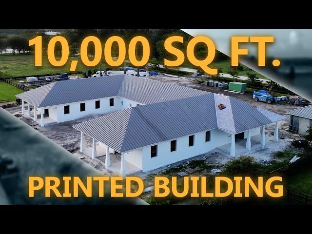 Biggest 3D Printed Building In The World is COMPLETE