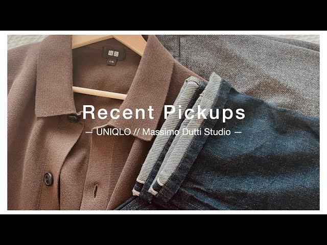 Recent Pickups Uniqlo & Massimo Dutti Studio  #menswear #uniqlo #massimodutti