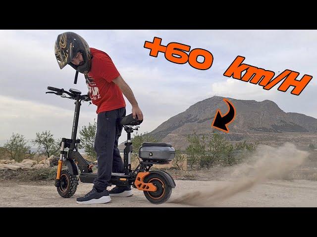 ¡POTENCIA EXTREMA! Patinete Eléctrico TODO TERRENO +60 km/h | Kukirin m5 pro