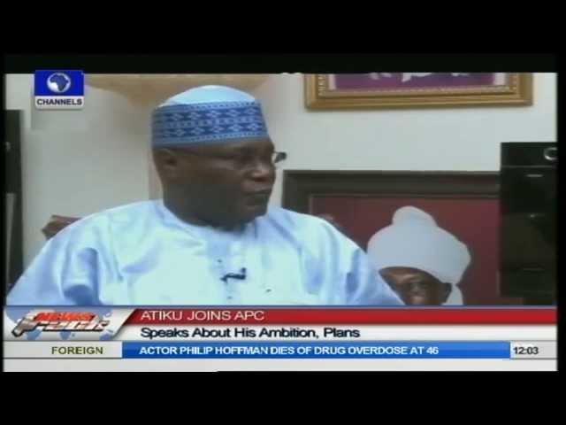 Atiku Abubakar Explains Why He Dumped PDP For APC