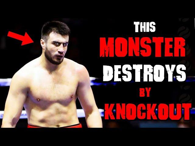 Monster HEAVYWEIGHT Destroys Everyone in KNOCKOUTS in Boxing - Bakhodir Jalolov