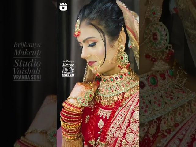 #bridalmakeup Brijkanya Makeup Studio Vaishali Vranda soni 