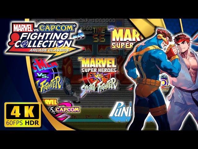 Marvel vs. Capcom Fighting Collection: Arcade Classics (PC) 【Longplay】