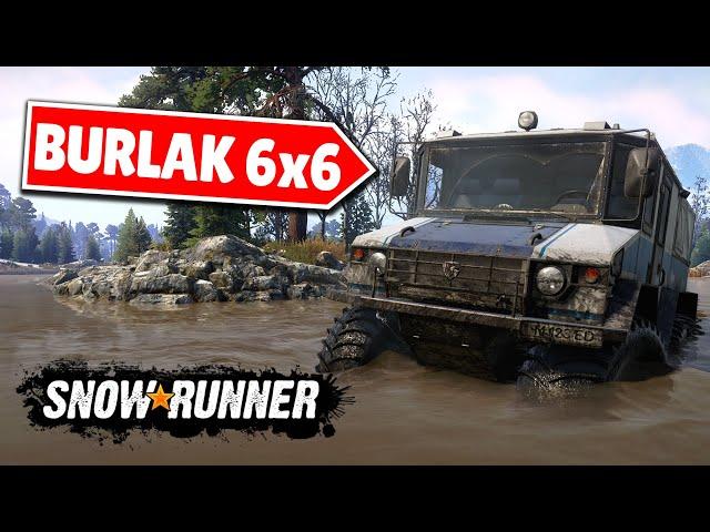 Burlak 6x6 Location & How To Unlock It - Snowrunner