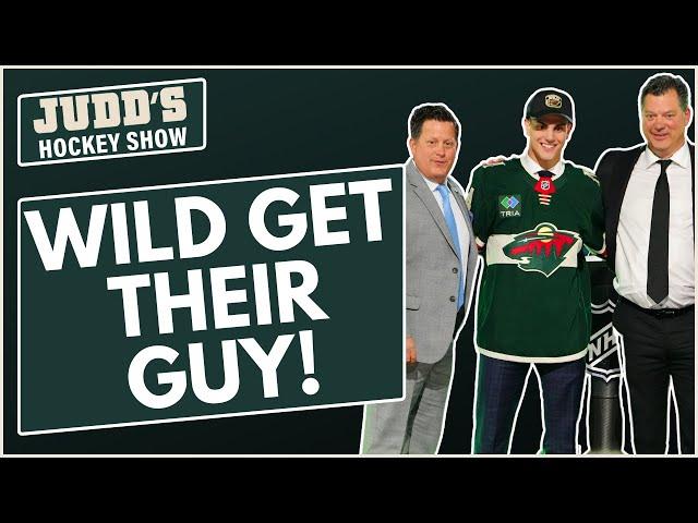 Minnesota Wild draft Zeev Buium 12th overall!