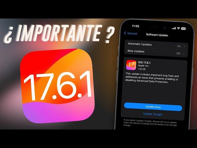 iOS 17.6.1 - ¿Importante Actualizar? ¿Cuándo sale iOS 18.1 beta 2? 