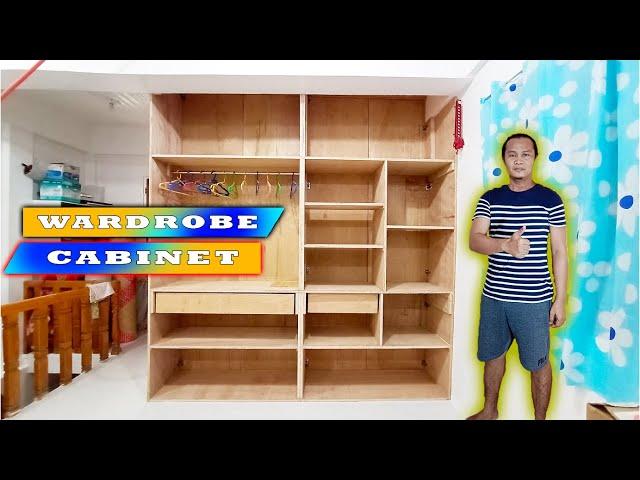 ⭕ Wardrobe and Cabinet Build ⦿ DIY Cabinet Simple Design ⦿ Philippines Woodworking