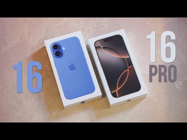 iPhone 16 & 16 Pro: Erster Eindruck & Unboxing!