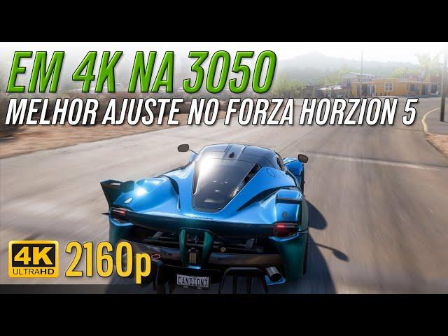 RTX 3050 | Forza Horizon 5 - 1440p, 4k(2160p) FH5 @nvidiabrasil