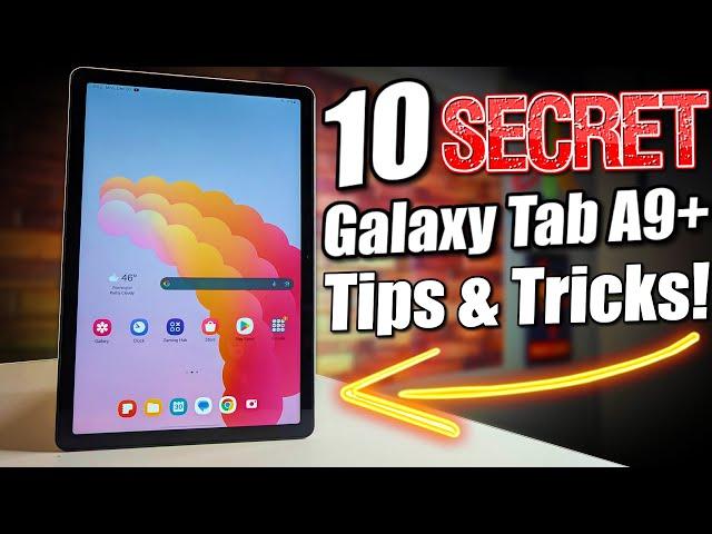 Samsung Galaxy Tab A9+ Tips & Tricks! (Hidden Features)