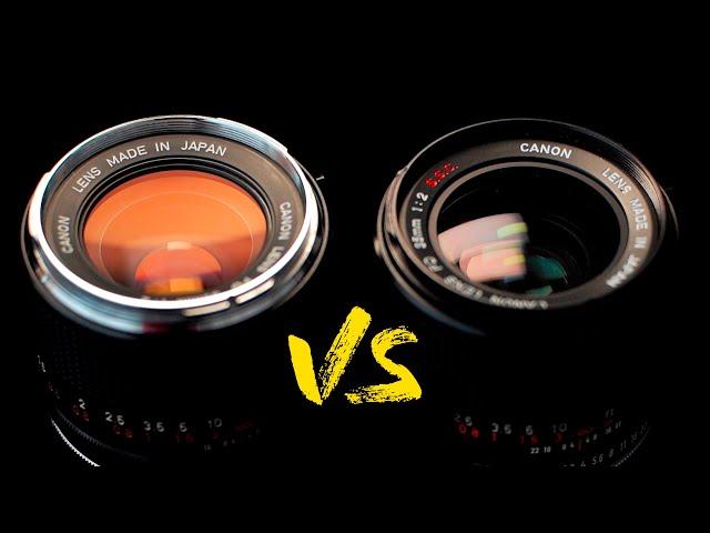Concave Lens VS Convex - Are the Rumors True? Canon FD 35mm f2