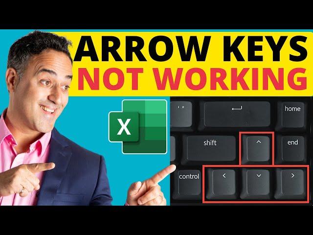 How to Fix Arrow Keys Not Working in Microsoft Excel