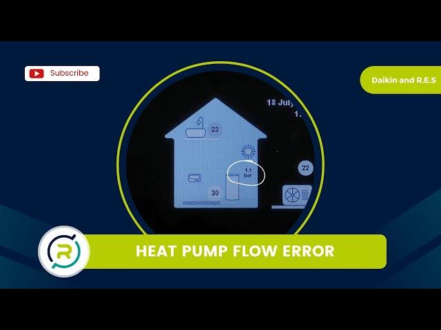 EXPLAINED: Daikin Heat Pump Flow Error Troubleshooting