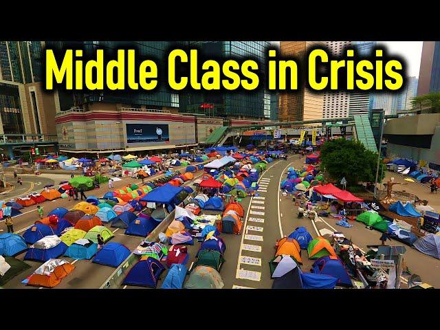 Growing Homelessness Crisis: The American Middle Class Is Disappearing