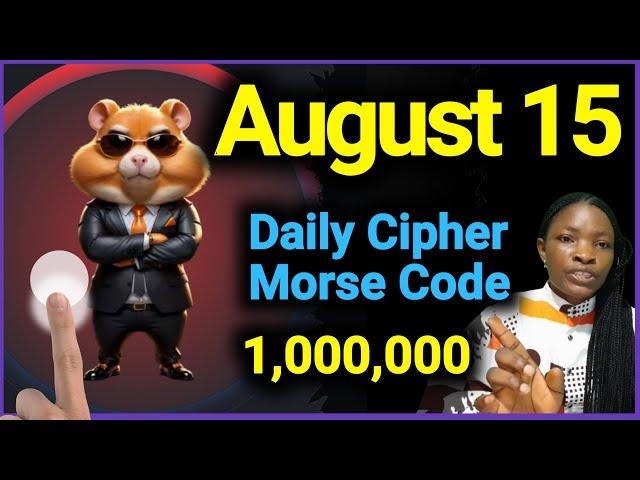 15 August Hamster Kombat Daily Cipher Code  Today