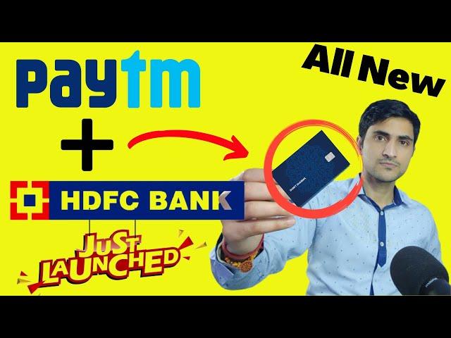 Paytm HDFC Bank Select Credit Card  Features Benefits & Eligibility. Now Apply Online