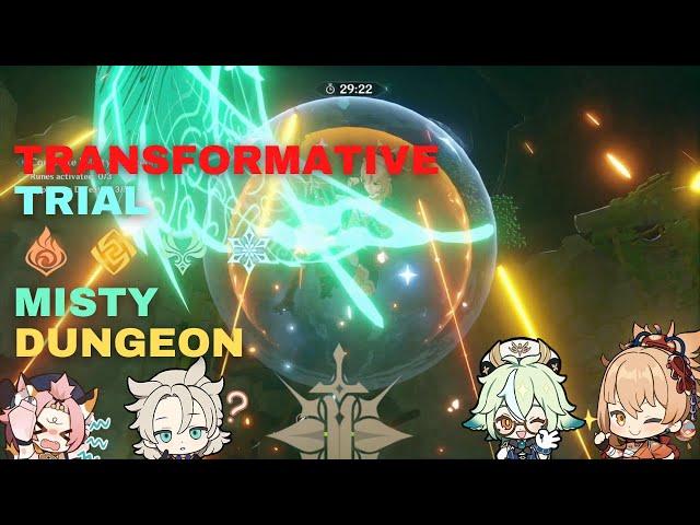 Misty Dungeon: Realm of Light (Easy Guide) Transformative Trial | Genshin Impact