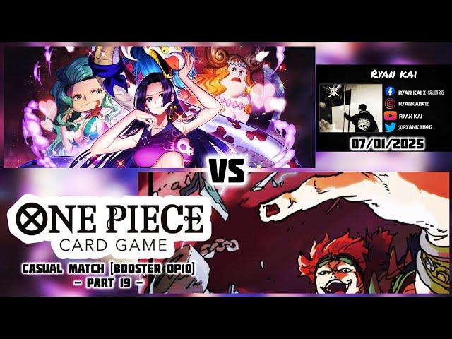 One Piece Card Game Casual Match Booster OP10 (Part 19) - Boa Hancock vs Eustass "Captain" Kid