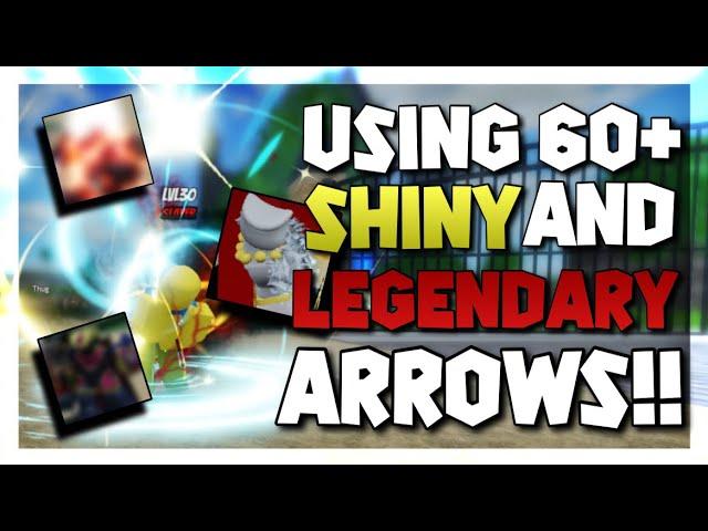 What Skin do I Get From 60+ Shiny and Legendary Arrows in World of Stands