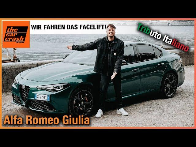 Alfa Romeo Giulia im Test (2024) Wir fahren das Facelift! Fahrbericht | Review Tributo | Italiano